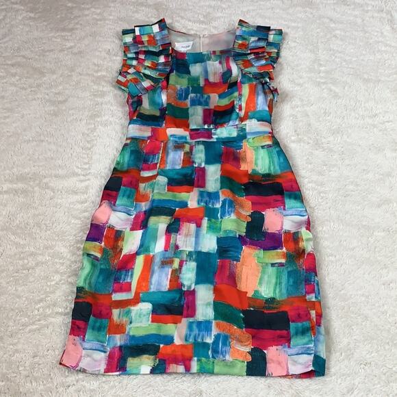 Pure Melin by New York tangle color pop sheath dress, 1 - Picture 4 of 12